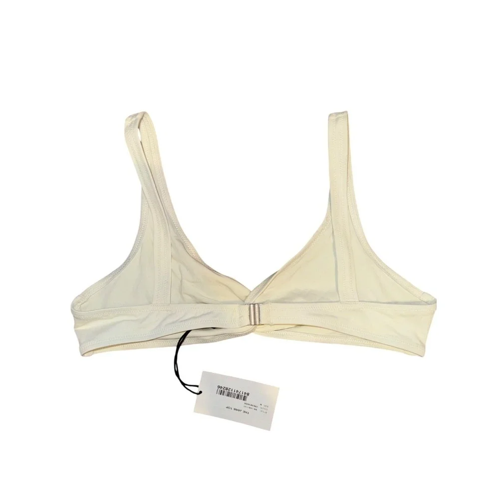 Solid & Striped The Jane Bikini‎ Top-Cream NudeSize Medium